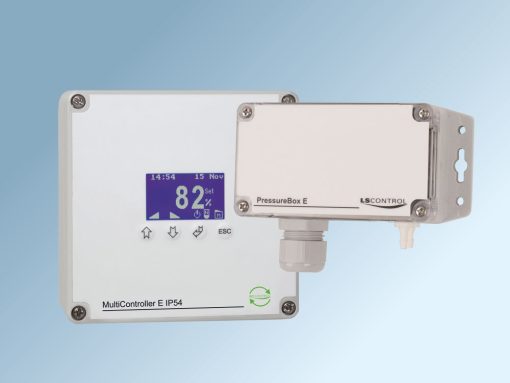 Bundle with MultiController and PressureBox, white with display